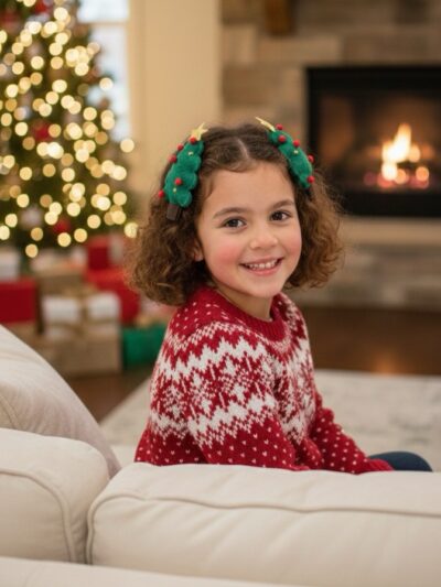 Çam Ağacı 2’li Klips Toka